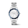 Daniel Wellington Iconic Paradigma Link Blue Bezel Watch