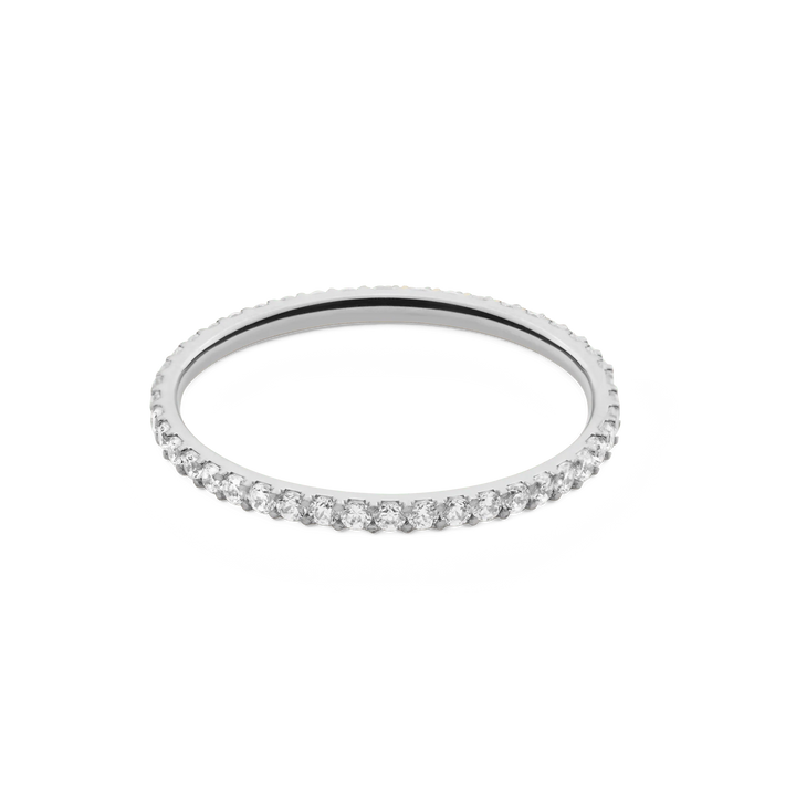 Daniel Wellington Mirelle Eternity Ring Silver 1.4 mm