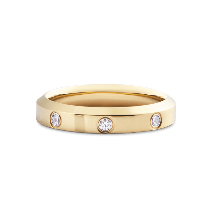 Classic Lumine Ring Gold 4 mm
