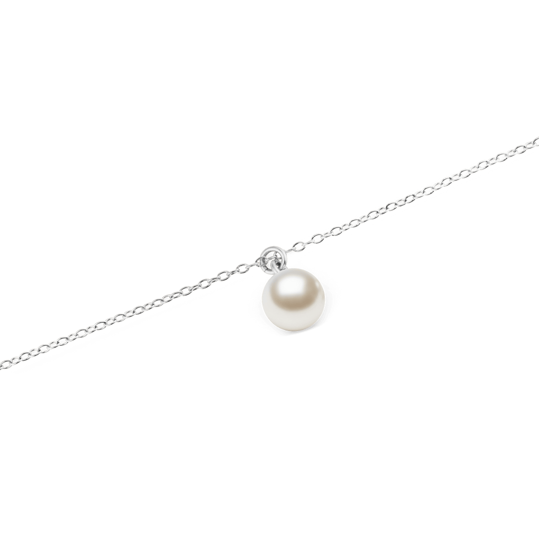 Daniel Wellington Pearl Necklace Silver | The Jewellery Boutique