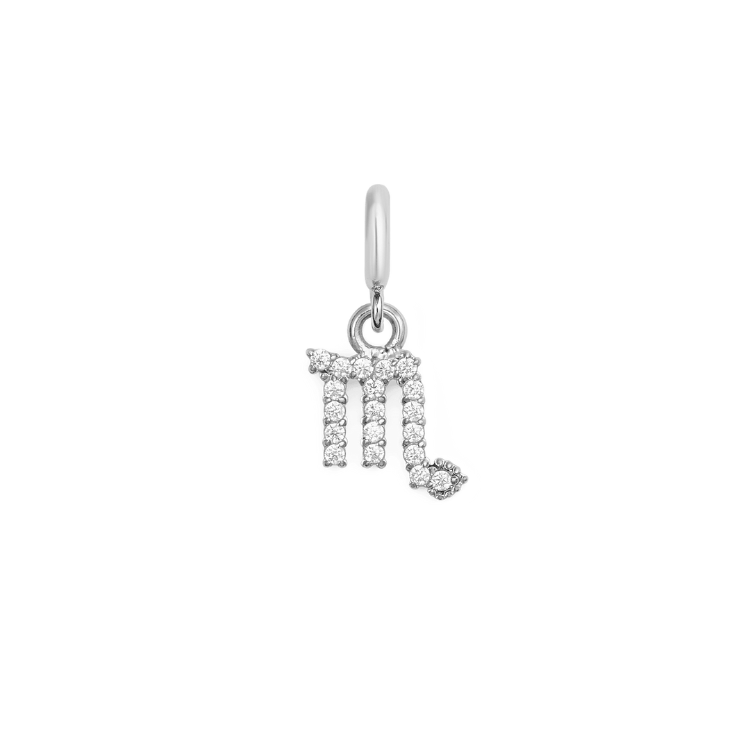 Zodiac Watch Charm Silver