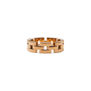 Daniel Wellington 3-Link Ring Rose Gold