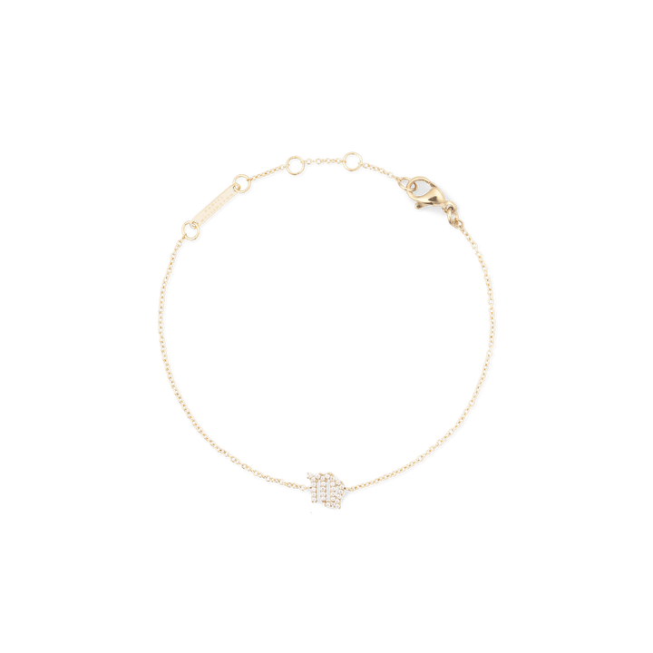 Crystal Zodiac Chain Bracelet Gold