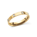 Classic Lumine Ring Gold 4 mm