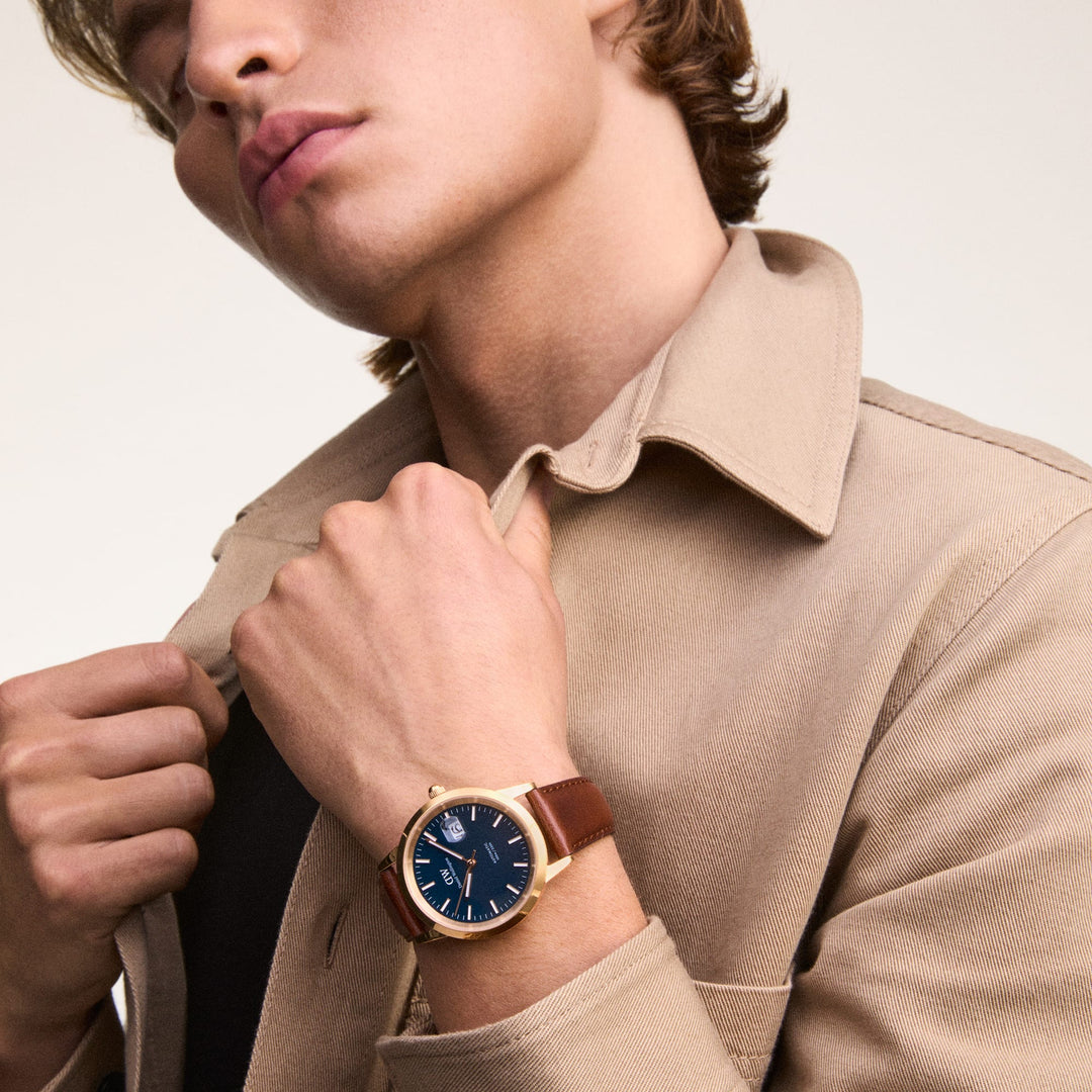 Iconic St Mawes Automatic Rose Gold Watch
