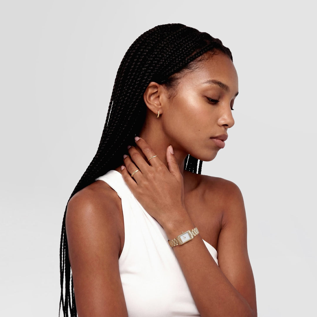 Daniel Wellington Arch Earring Gold 9mm | The Jewellery Boutique