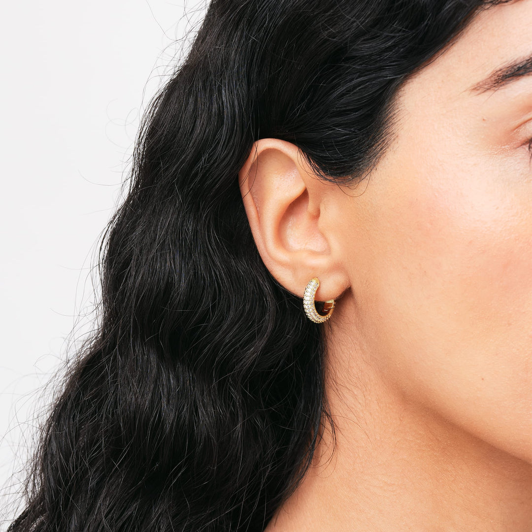 Pave Earrings G
