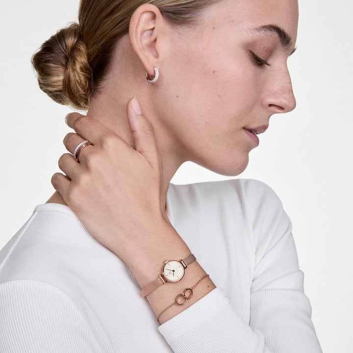 Classic Unity Lumine Rose Gold Bracelet