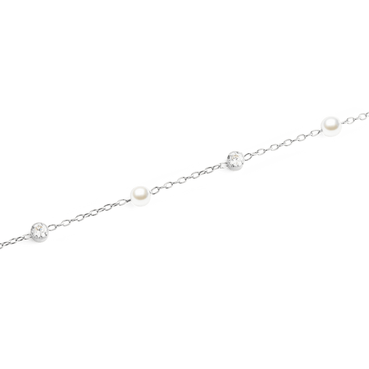 Daniel Wellington Pearl Bracelet Silver | The Jewellery Boutique