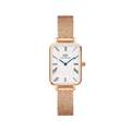 Daniel Wellington Quadro Roman Numerals 20x26 Melrose RG White Watch