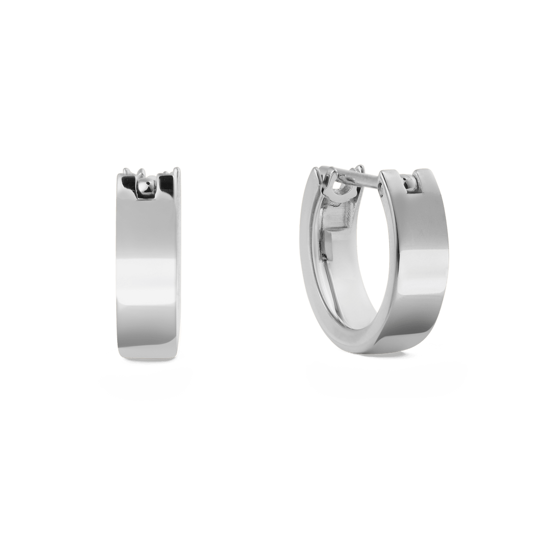Daniel Wellington Line Earring Polished Silver 3.5mm | The Jewellery Boutique