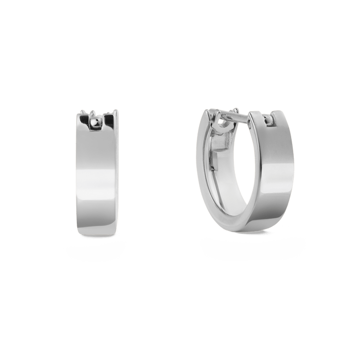 Daniel Wellington Line Earring Polished Silver 3.5mm | The Jewellery Boutique