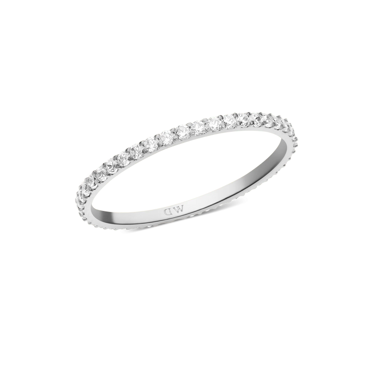 Daniel Wellington Mirelle Eternity Ring Silver 1.4 mm
