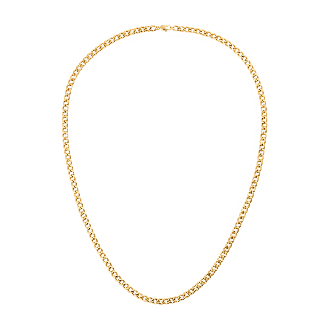 Daniel Wellington Ellipse 4mm Necklace Gold
