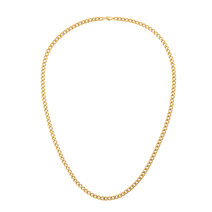 Daniel Wellington Ellipse 4mm Necklace Gold