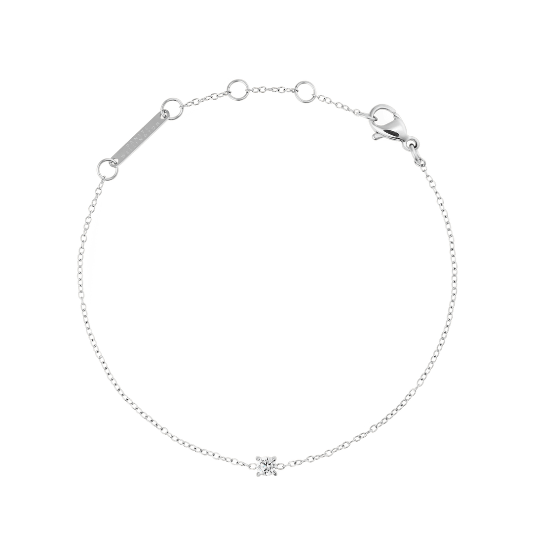 Daniel Wellington Mirelle Solitaire Bracelet Silver | The Jewellery Boutique