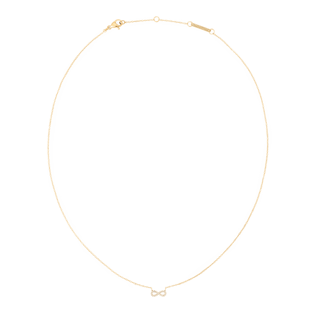 Mirelle Infinity Necklace Gold