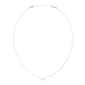 Mirelle Heart Necklace Silver