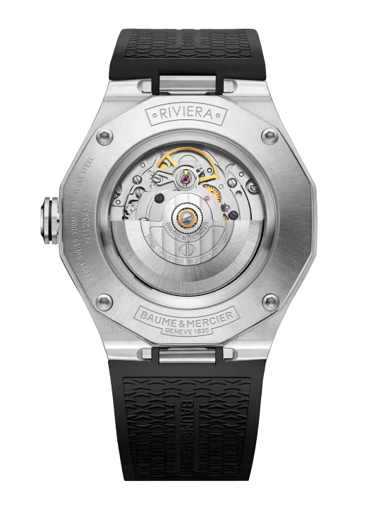 Baume & Mercier Riviera 10768 Automatic, Date Display Blue Dial Men's Watch 42mm