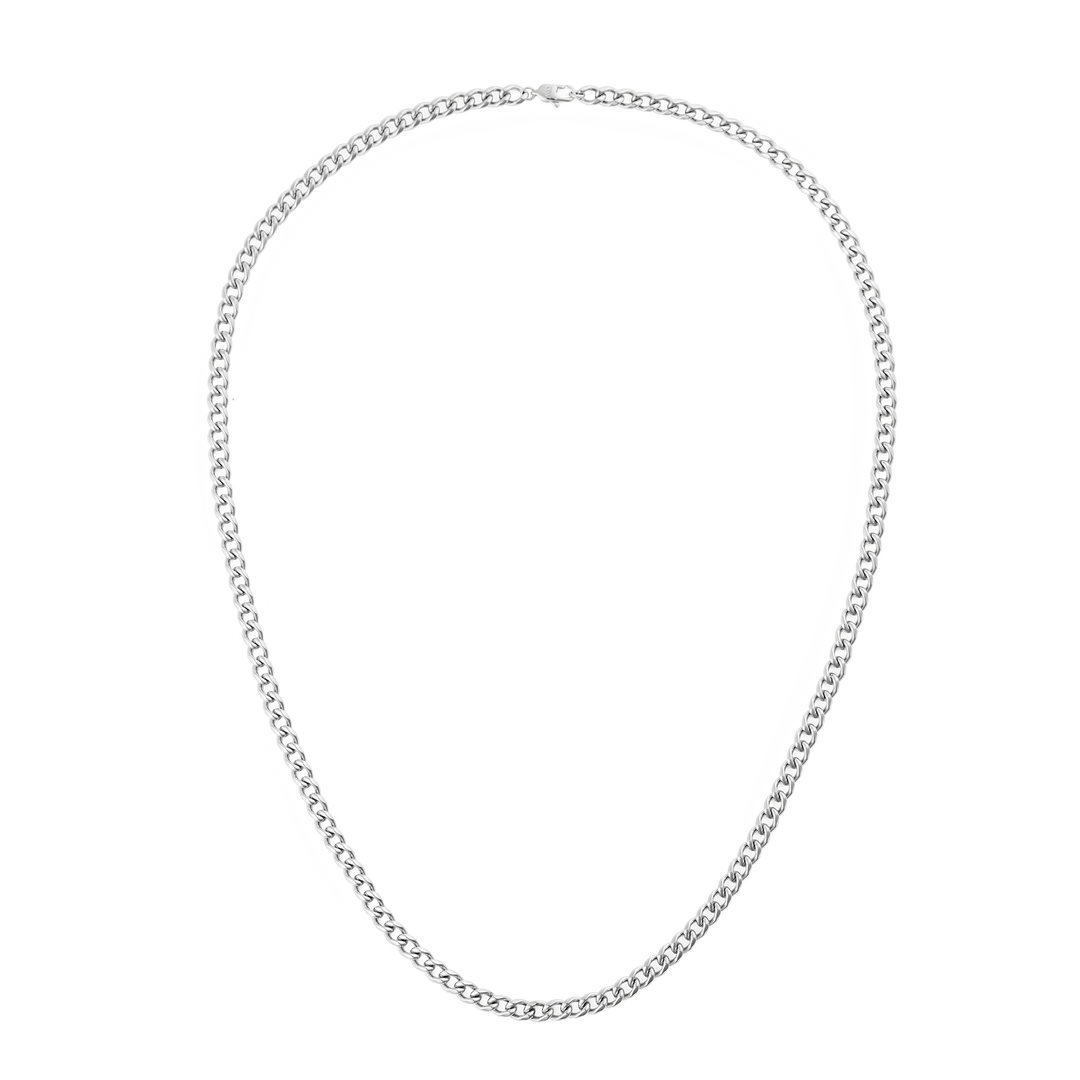 Daniel Wellington Ellipse 4mm Necklace Silver