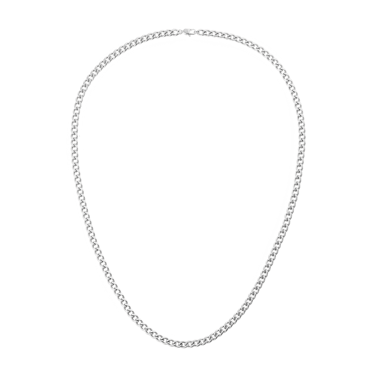 Daniel Wellington Ellipse 4mm Necklace Silver