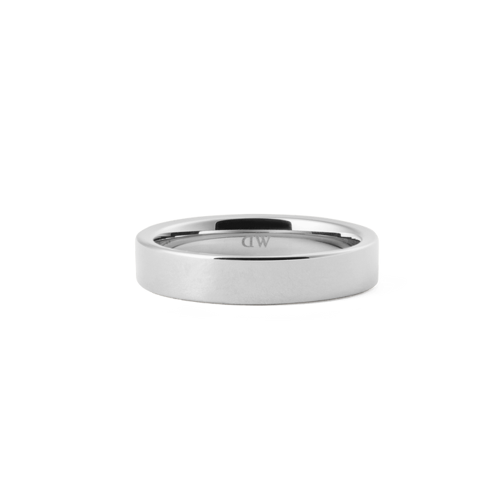 Daniel Wellington Line Ring Polished Silver 4.5mm | The Jewellery Boutique