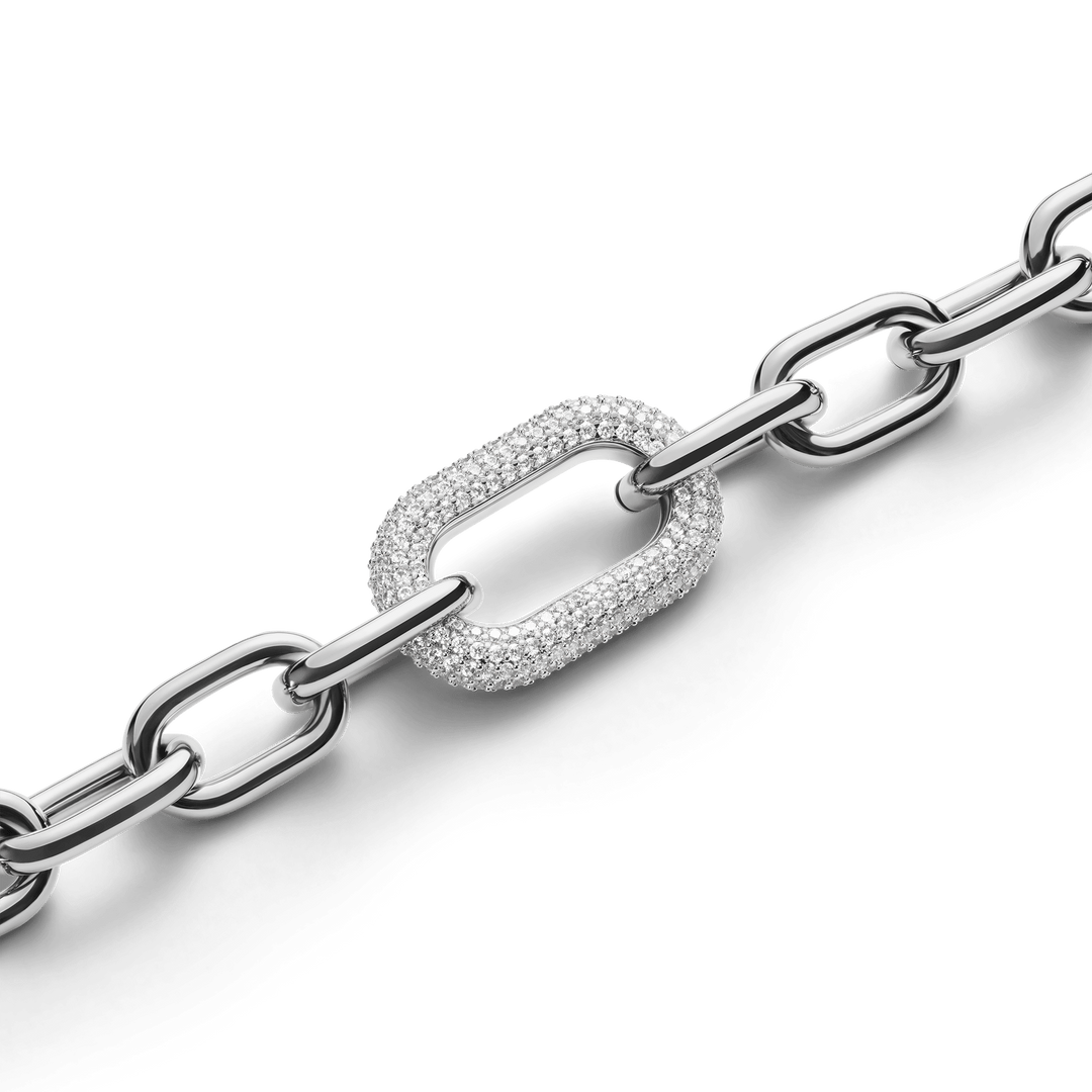 Crystal Link Necklace S