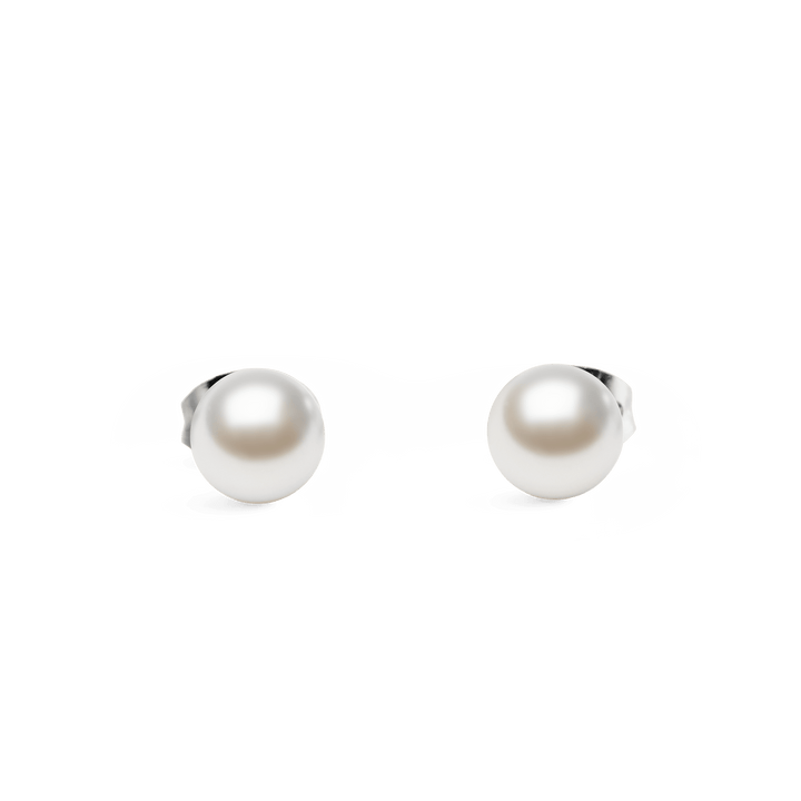 Daniel Wellington Pearl Stud Earring Silver | The Jewellery Boutique