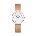 Daniel Wellington Petite Roman Numerals 28 Melrose RG White Watch