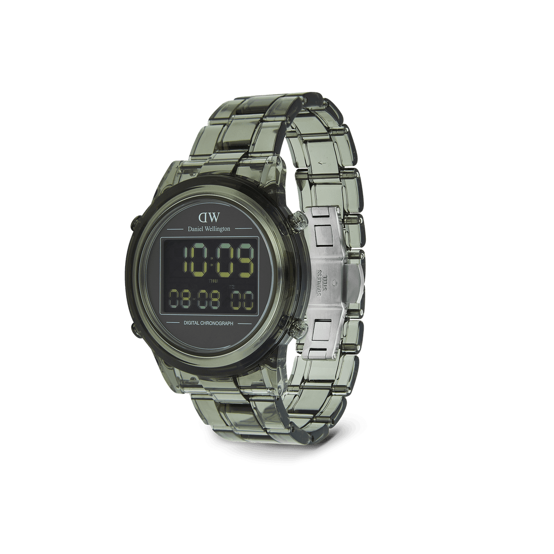 Retro Digital Dark Green Watch