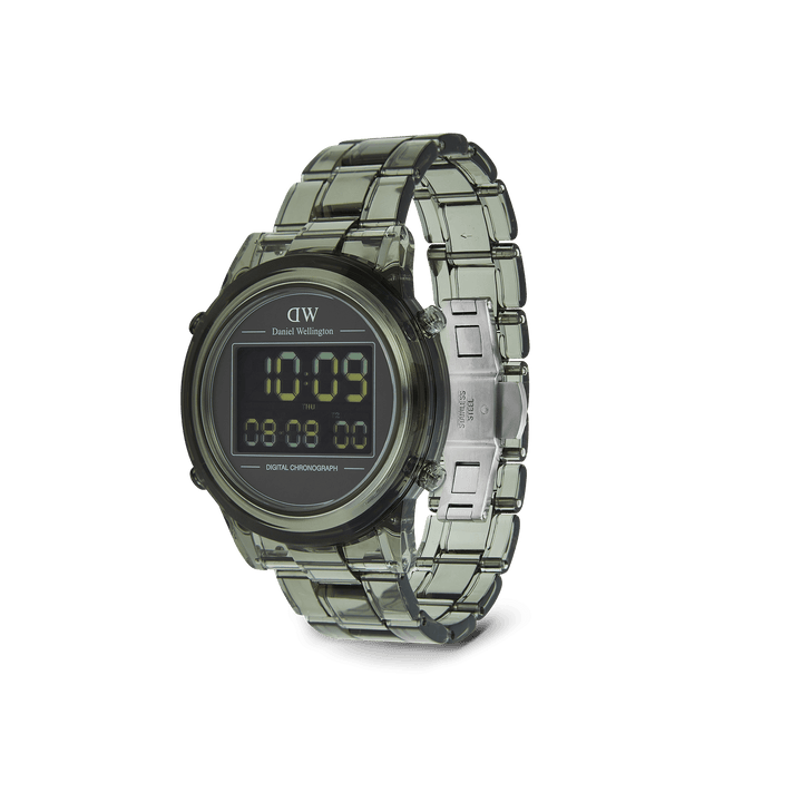 Retro Digital Dark Green Watch