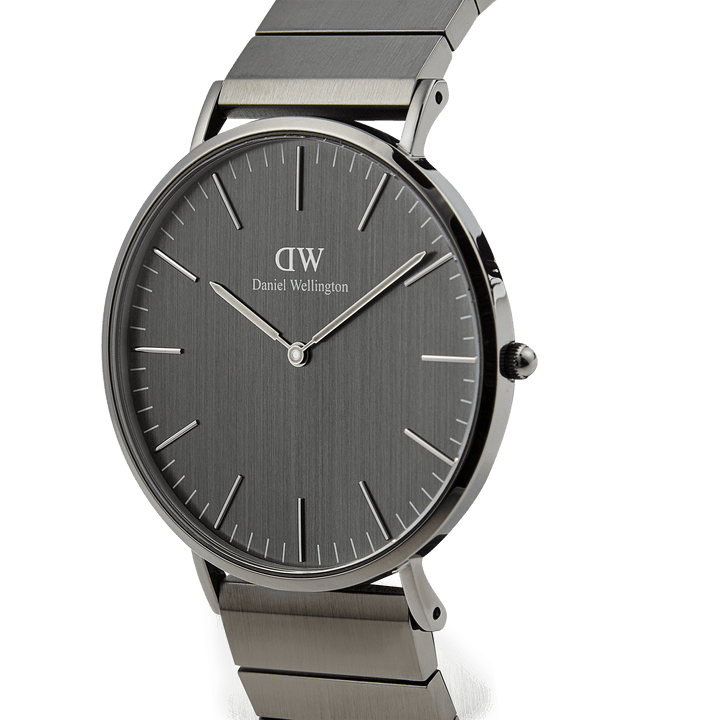 Classic Piano Link Graphite Unitone Watch