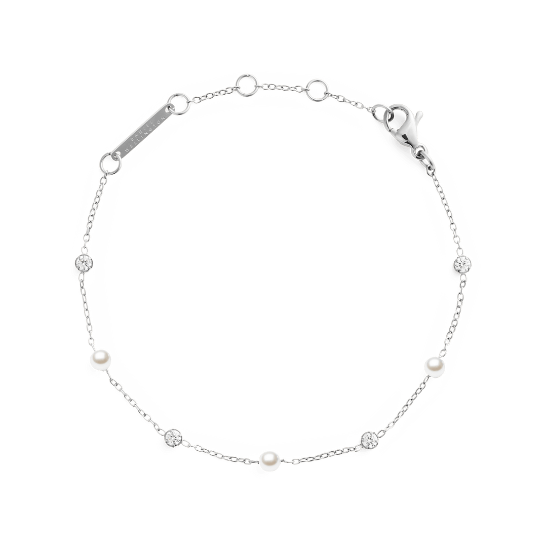 Daniel Wellington Pearl Bracelet Silver | The Jewellery Boutique
