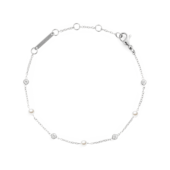 Daniel Wellington Pearl Bracelet Silver | The Jewellery Boutique