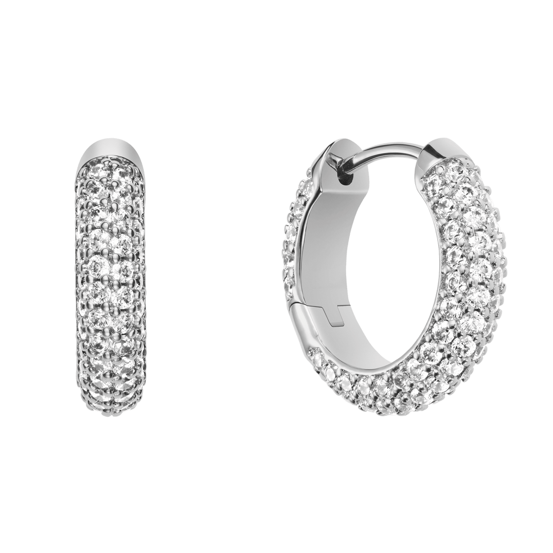 Pave Earrings S