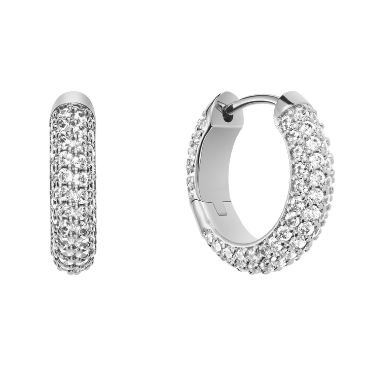 Pave Earrings S