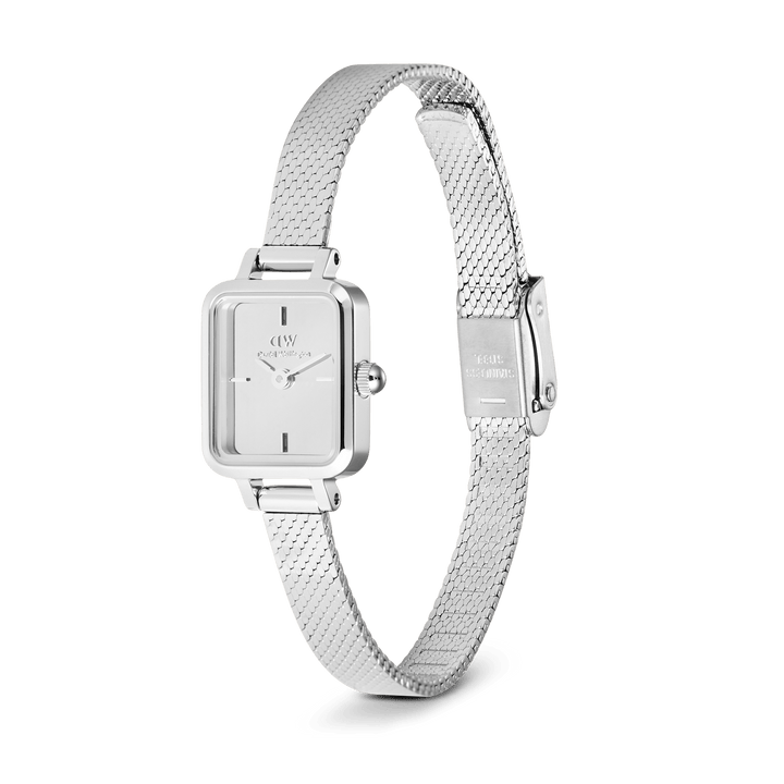 Daniel Wellington Quadro Mini Reflection Silver Watch