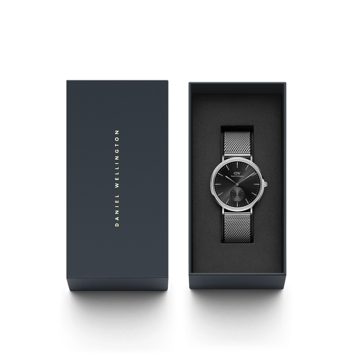 Daniel Wellington Classic Multi-Eye 40 Sterling S Onyx Watch