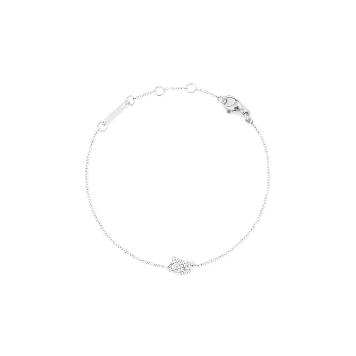 Crystal Zodiac Chain Bracelet Silver