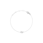 Daniel Wellington Crystal Zodiac Chain Bracelet Silver