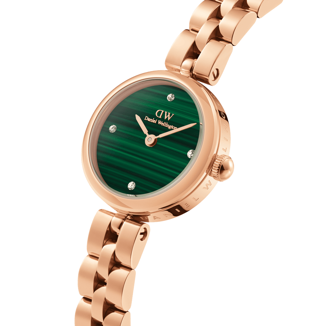 Daniel Wellington Elan Jewellery Watch 22 RG Real Malachite Watch