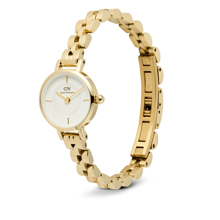 Daniel Wellington Petite Mini Arch 3-link White Gold