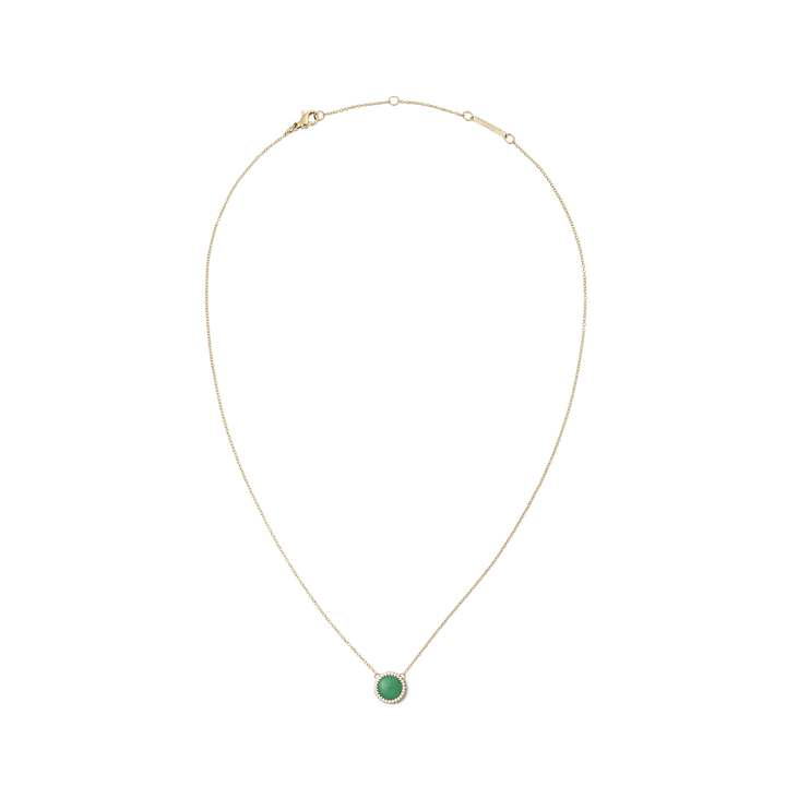 Daniel Wellington Audrey Necklace Jade Gold