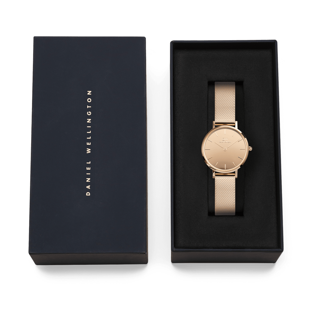 Daniel Wellington Petite Reflection Rose Gold Watch