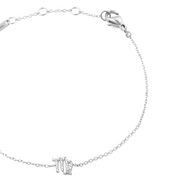 Daniel Wellington Crystal Zodiac Chain Bracelet Silver