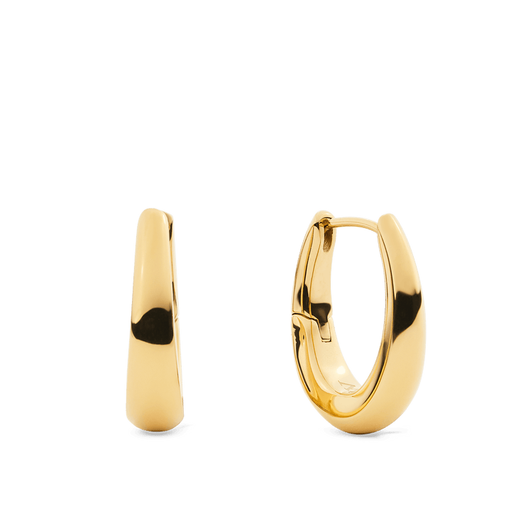 Daniel Wellington Flow Earring 20mm Gold
