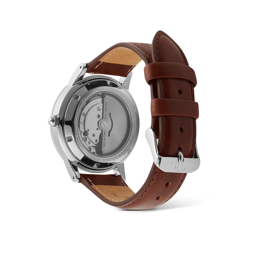 Iconic St Mawes Automatic Silver Watch