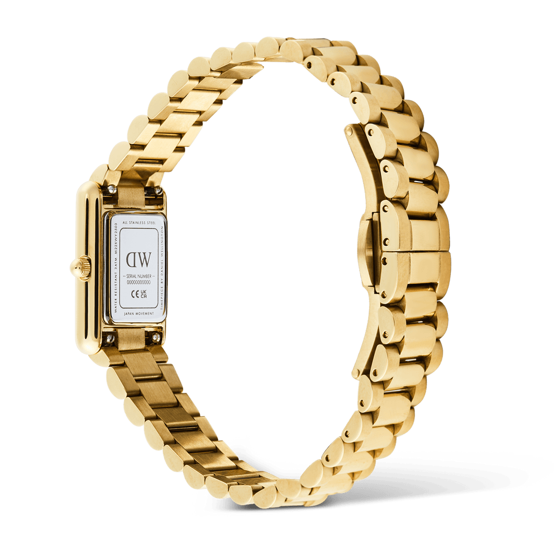 Daniel Wellington Bound Mini 3-Link Gold | The Jewellery Boutique