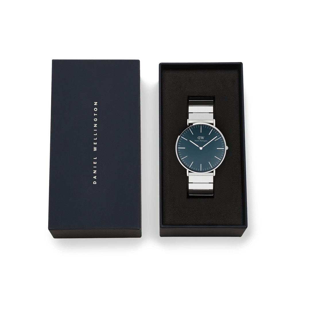Classic Piano Link Arctic Silver Watch