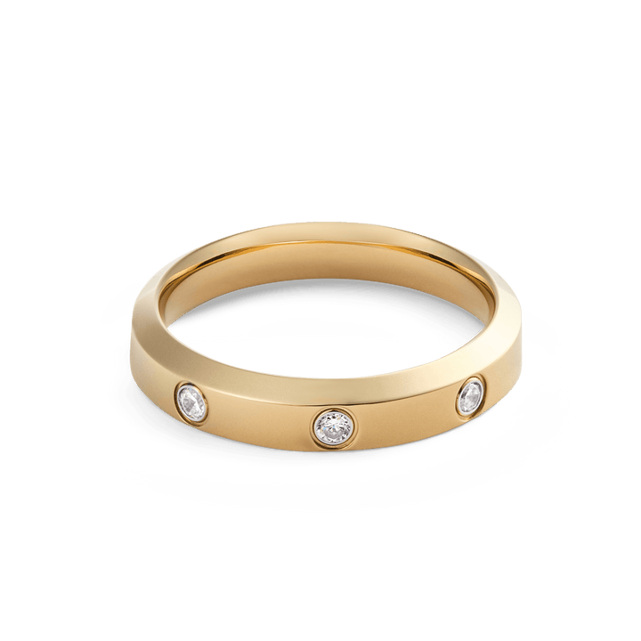 Classic Lumine Ring Gold 4 mm